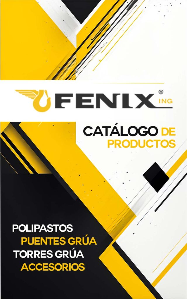 catálogo productos polipastos y grúas Fénix ingeniería Ecuador